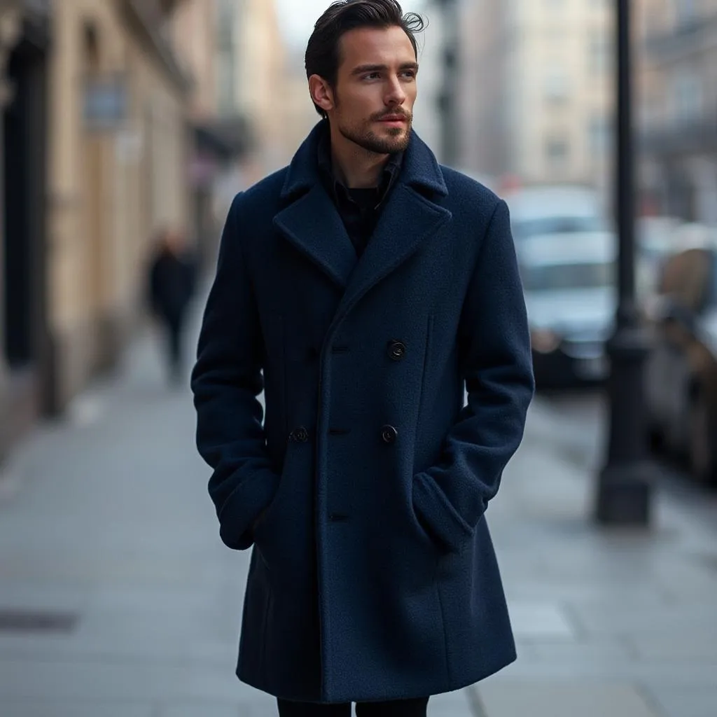 Designer kabát