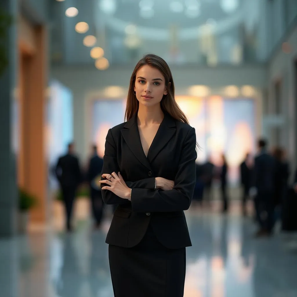 Karolína na konferenci